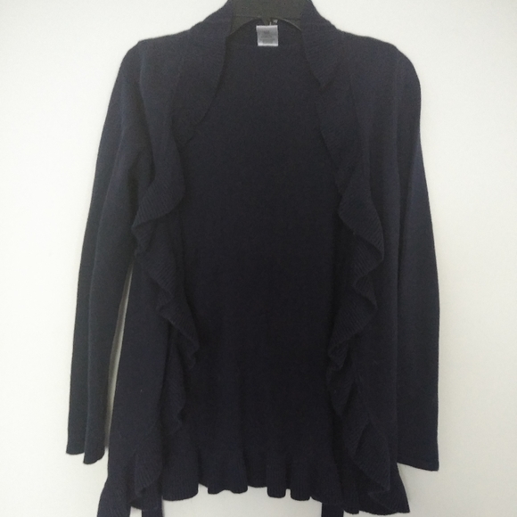 Girls Sweater with ruffle detail - Picture 2 of 2